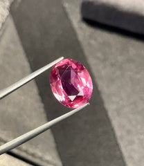 6.07 Carat GRS Certified Pink Sapphire