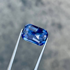 8.47 Carat Cornflower Blue Sapphire