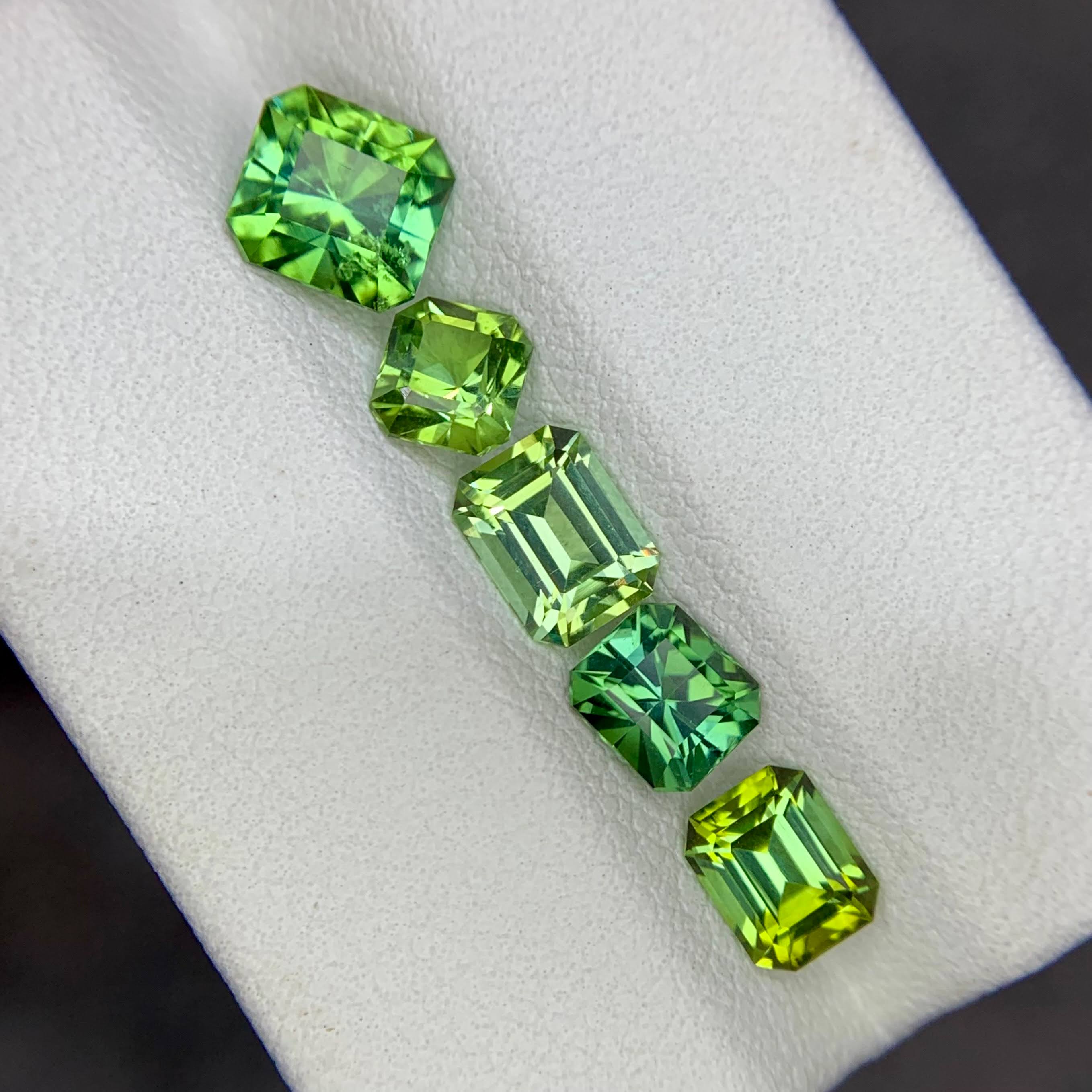 4.01 Ct Green Afghan Tourmaline Lot