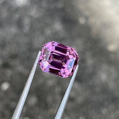 5.46 Carat Pink Spinel Gem Emerald Cut