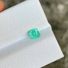 0.59 Carats Emerald Faceted Gemstone