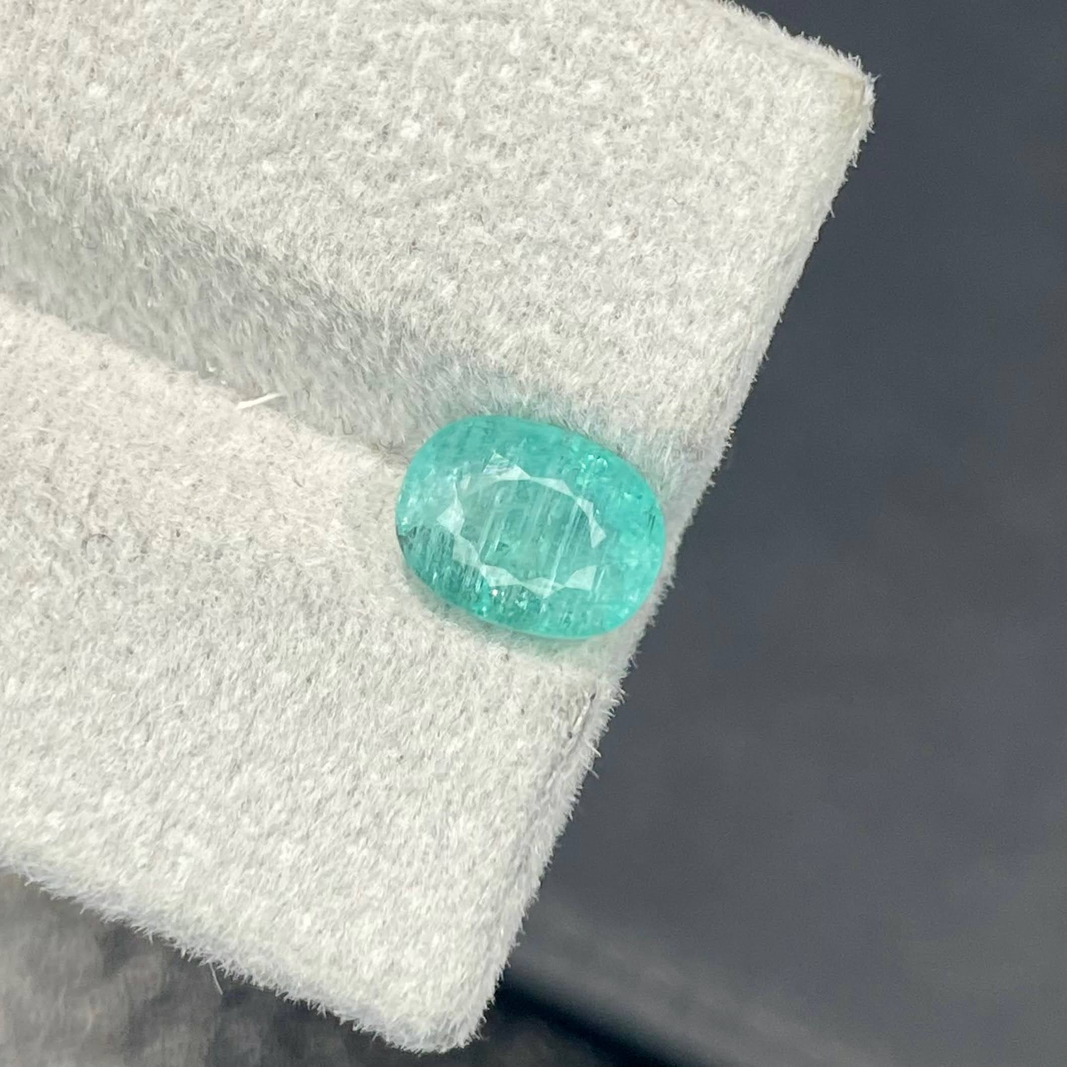  1.60 Carat Certified Paraiba Tourmaline