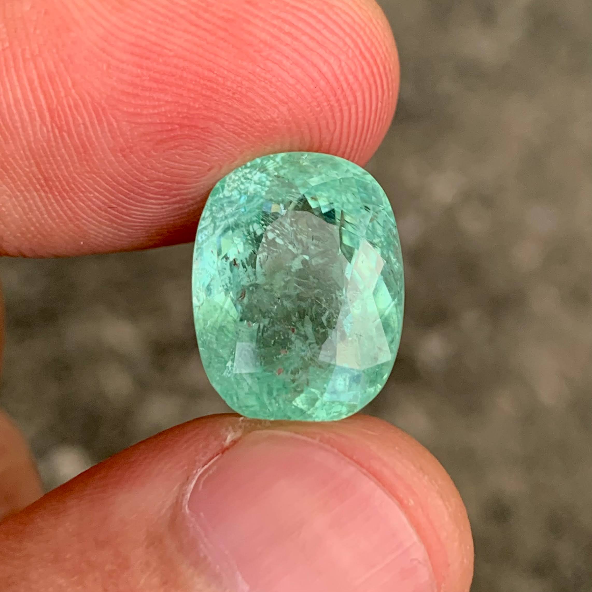 AIGS Certified 11.49Ct Paraiba Tourmaline