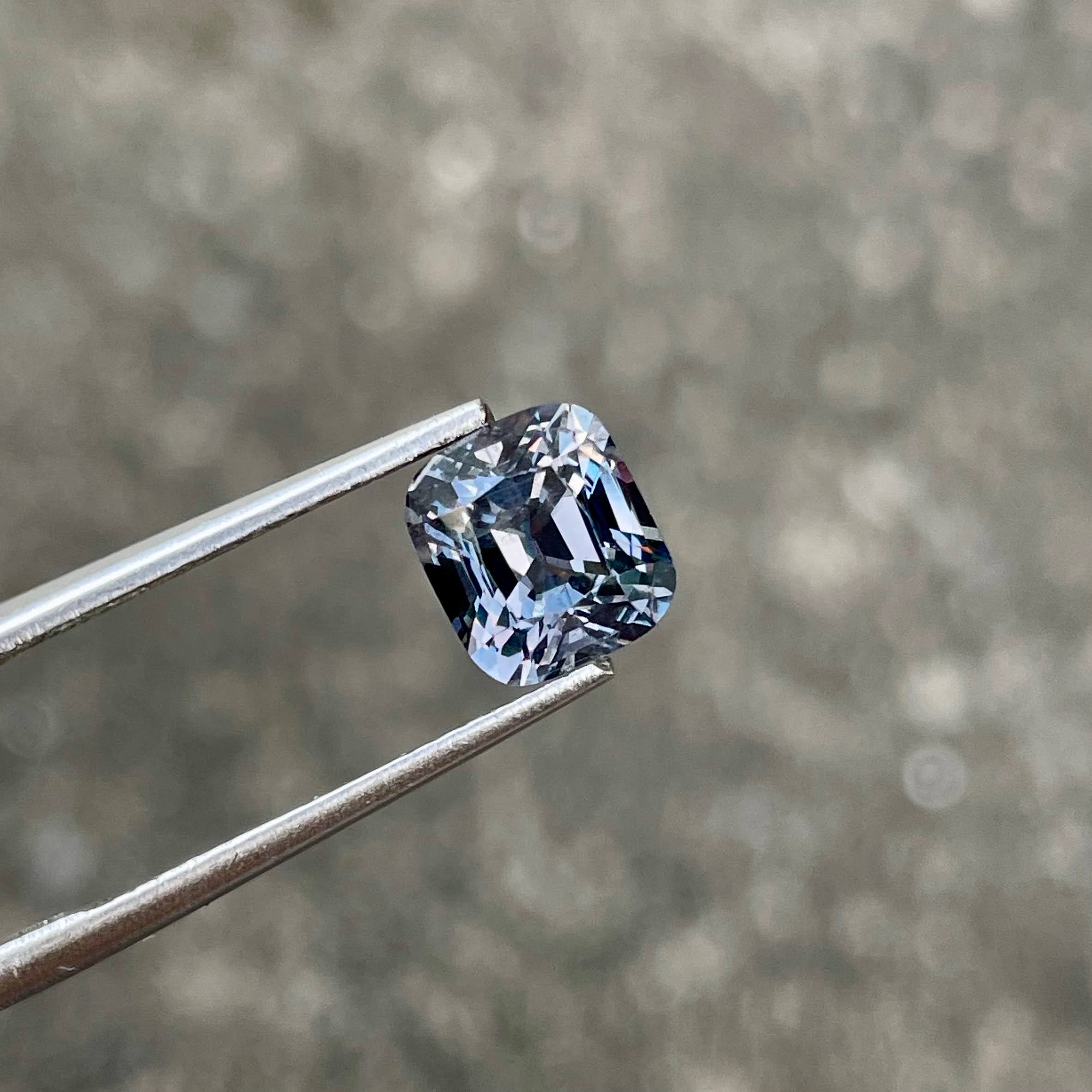 2.24 Carats Gray Burmese Spinel Stone