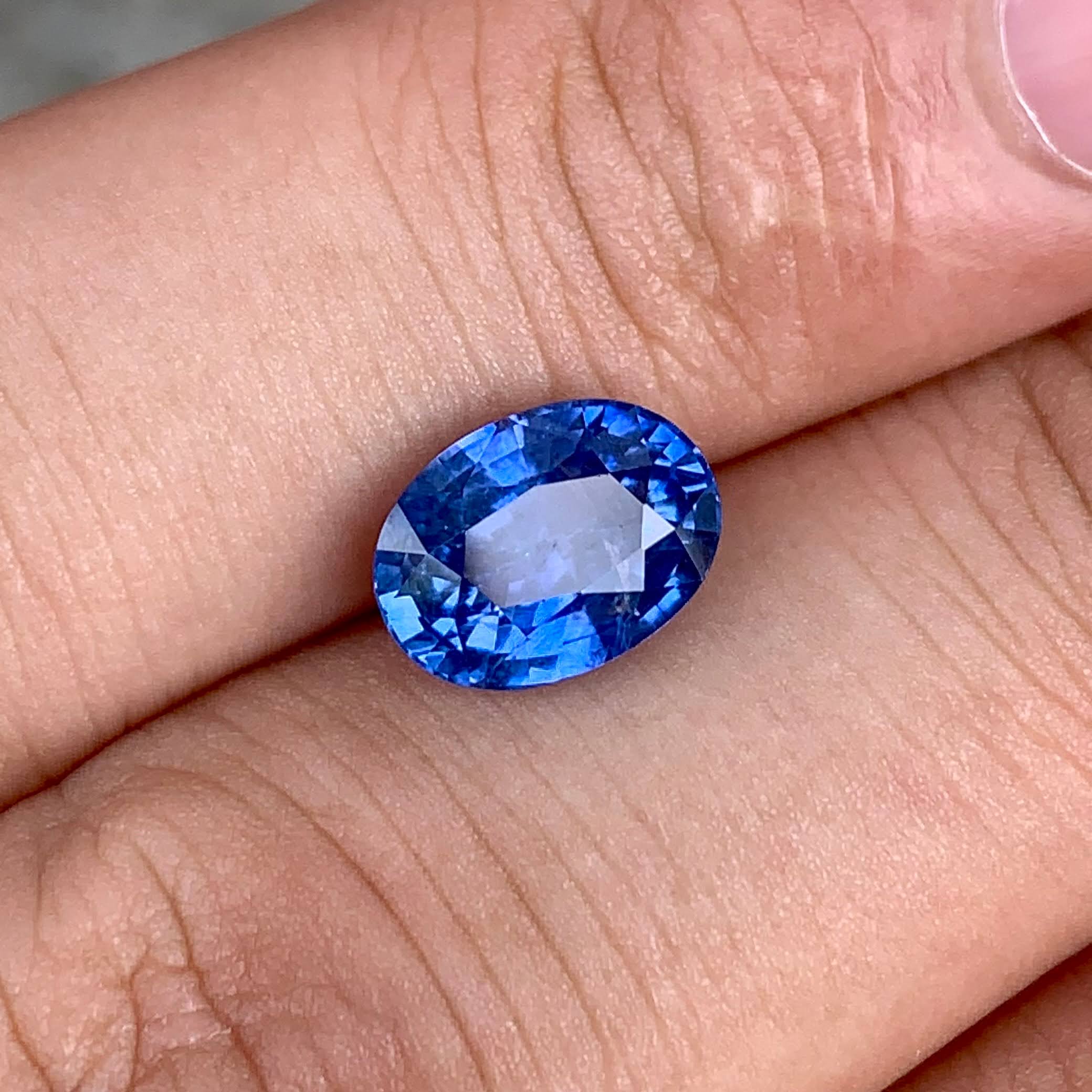 3.31Ct Rich Blue Sapphire