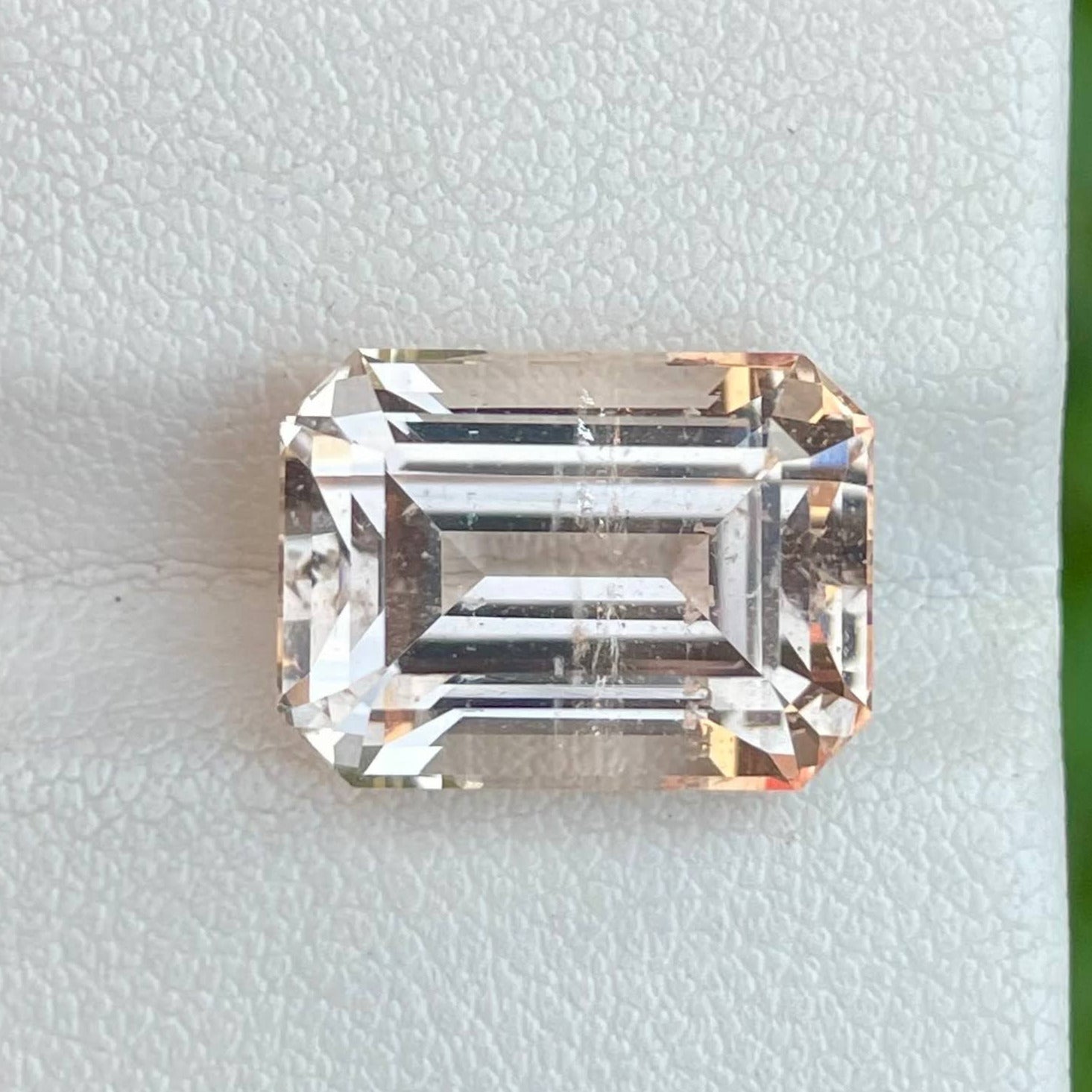 11.25 carats Topaz Stone Emerald Cut