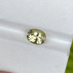 2.18 Carats Yellow Chrysoberyl Stone