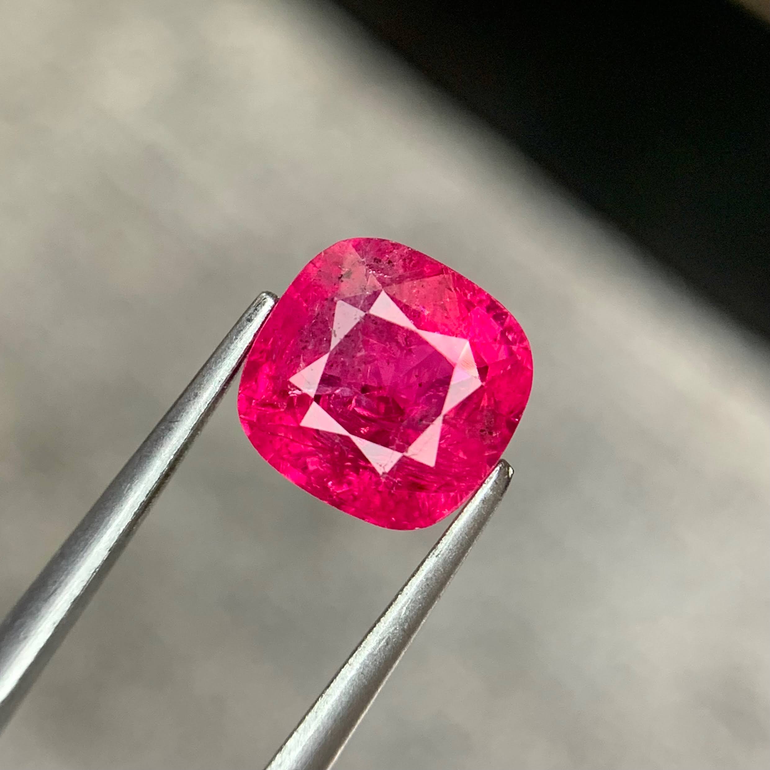 2.47 Ct Mahenge Spinel Cushion Cut
