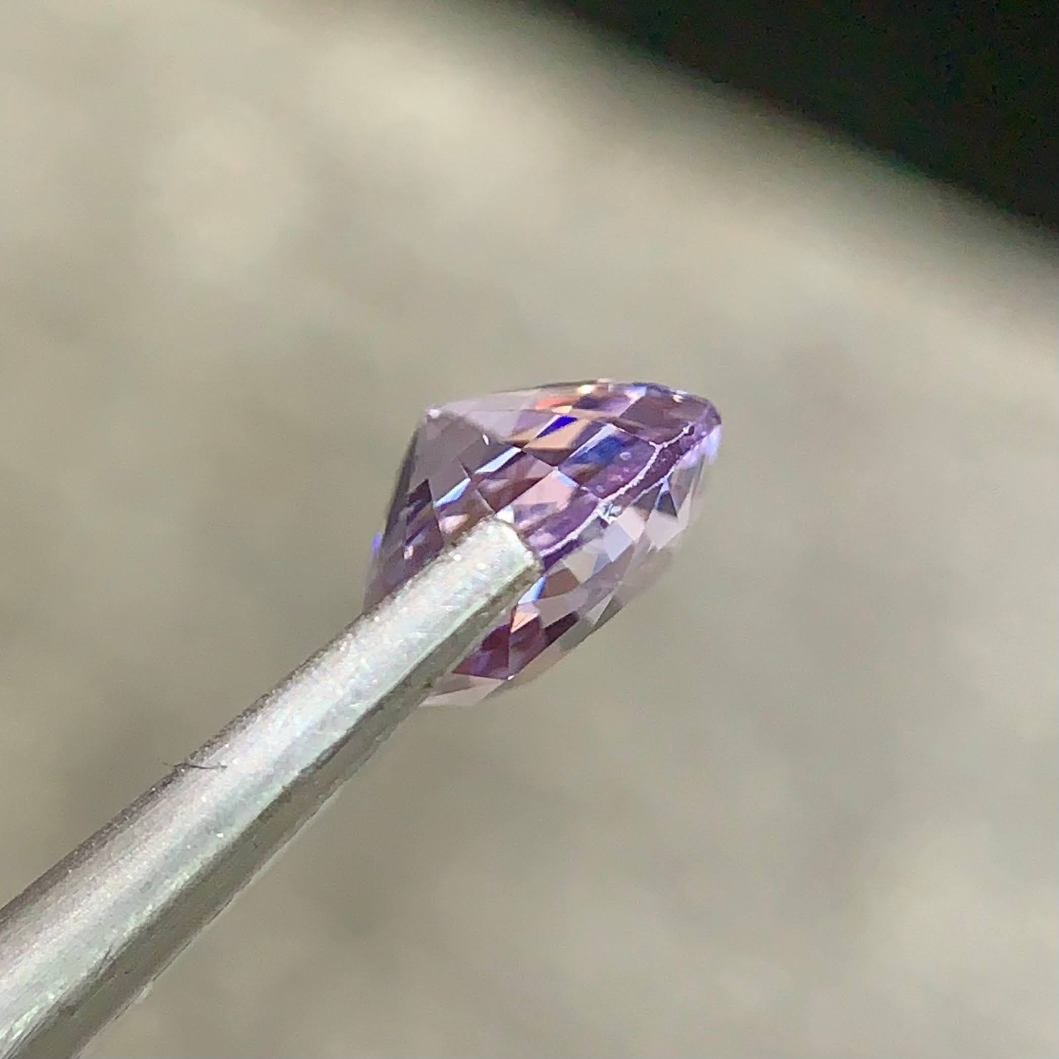 2.27 Ct Light Lavender Spinel Oval