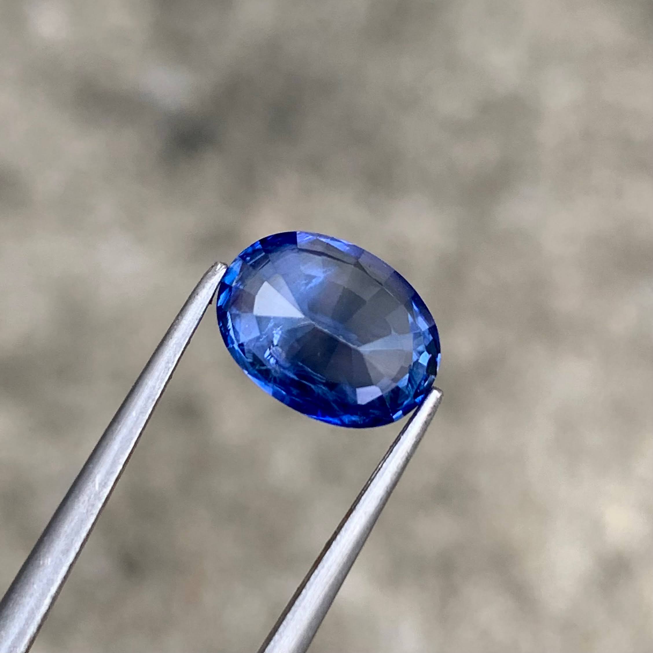 3.31Ct Rich Blue Sapphire