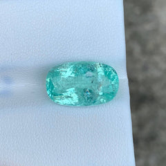 8.89Ct Green Blue Tourmaline Cushion Cut