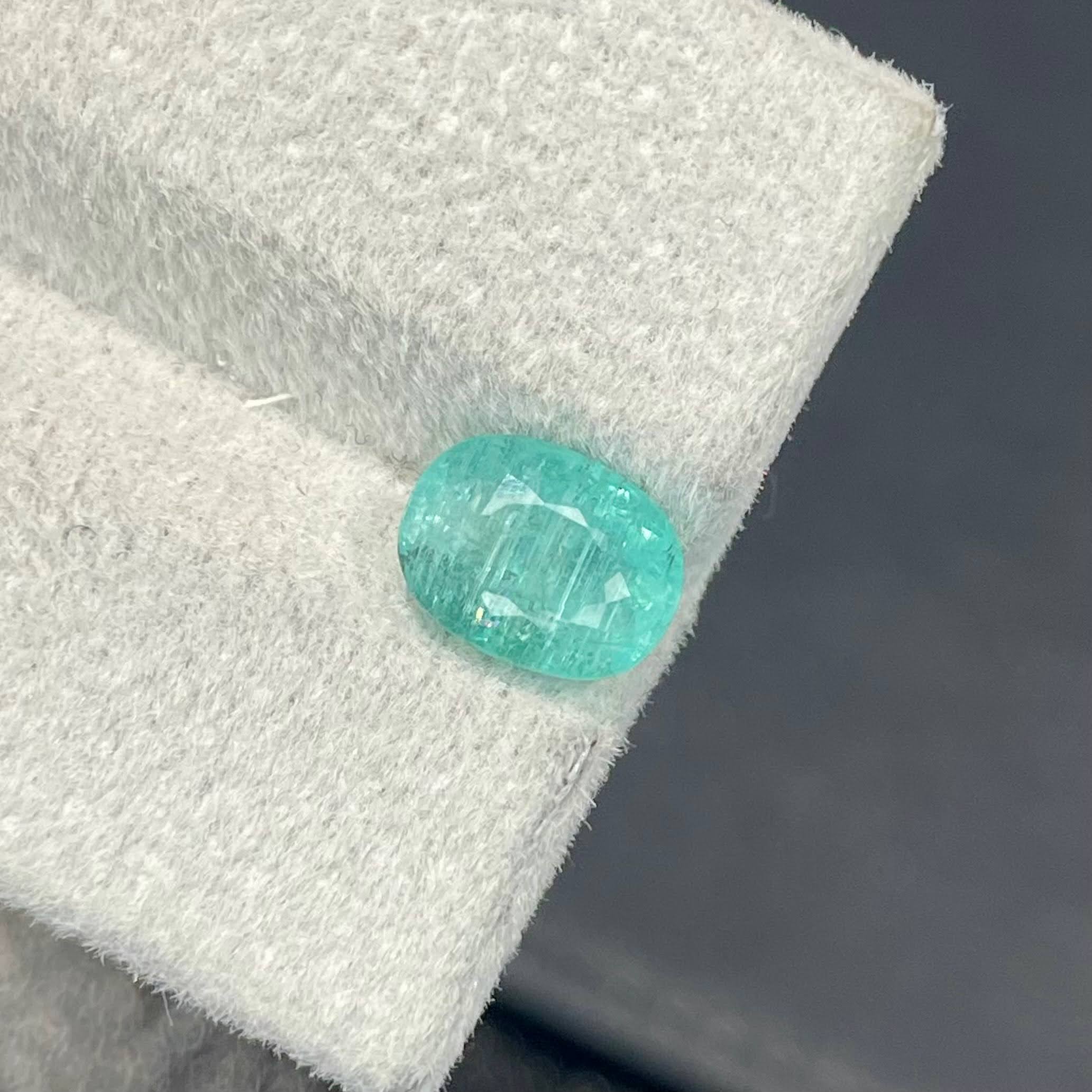  1.60 Carat Certified Paraiba Tourmaline