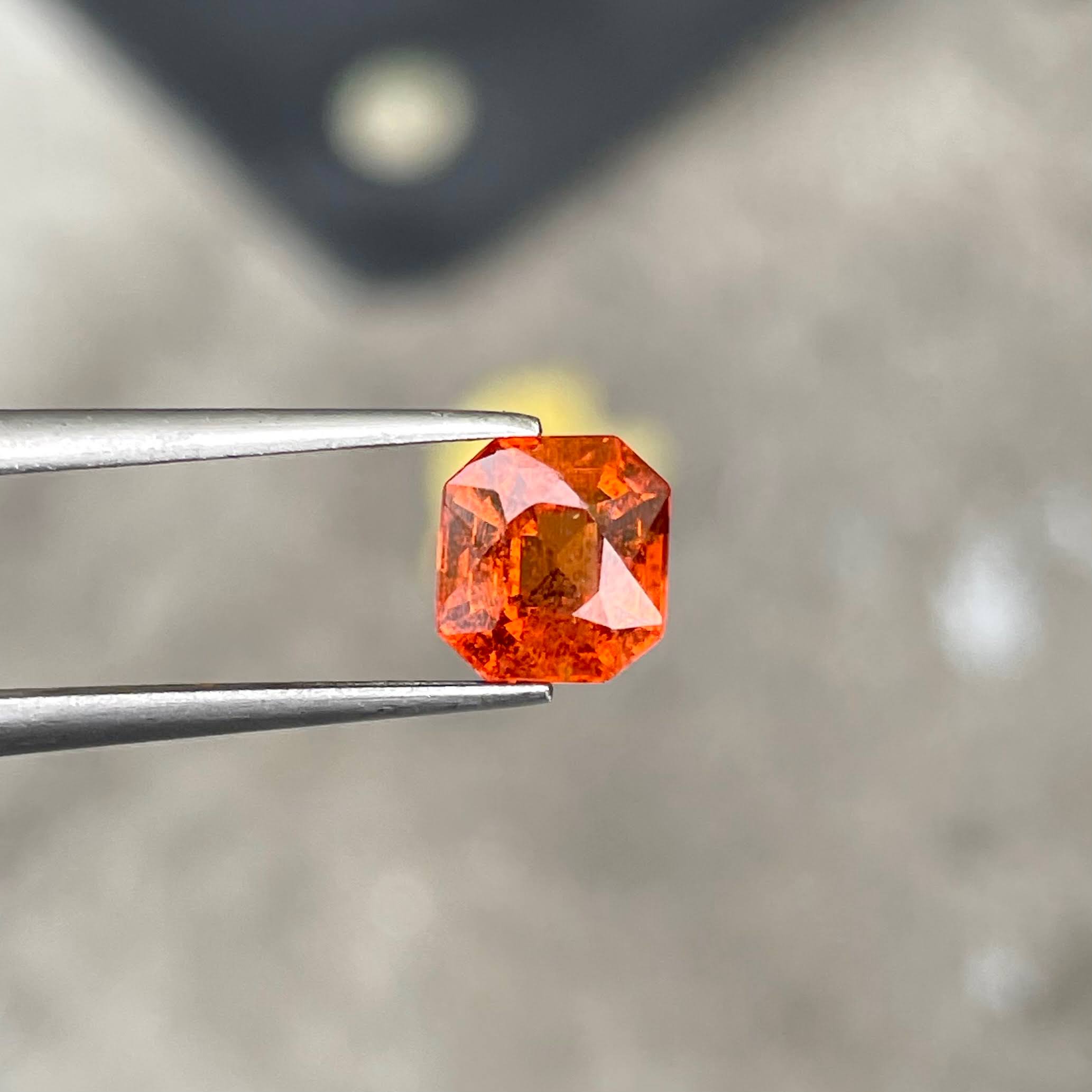 2.02 carats Orange Spessartite Garnet 