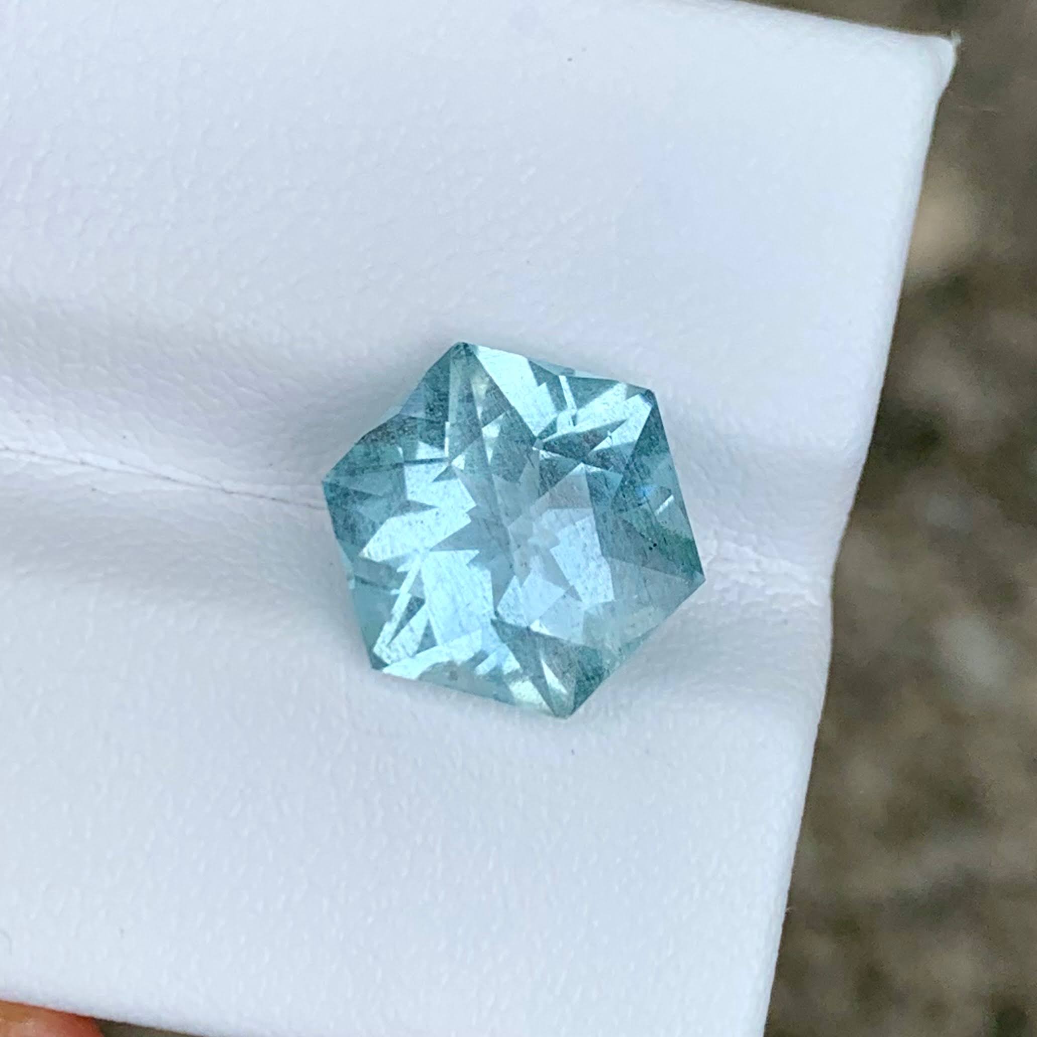 3.71Ct Nigerian Aquamarine