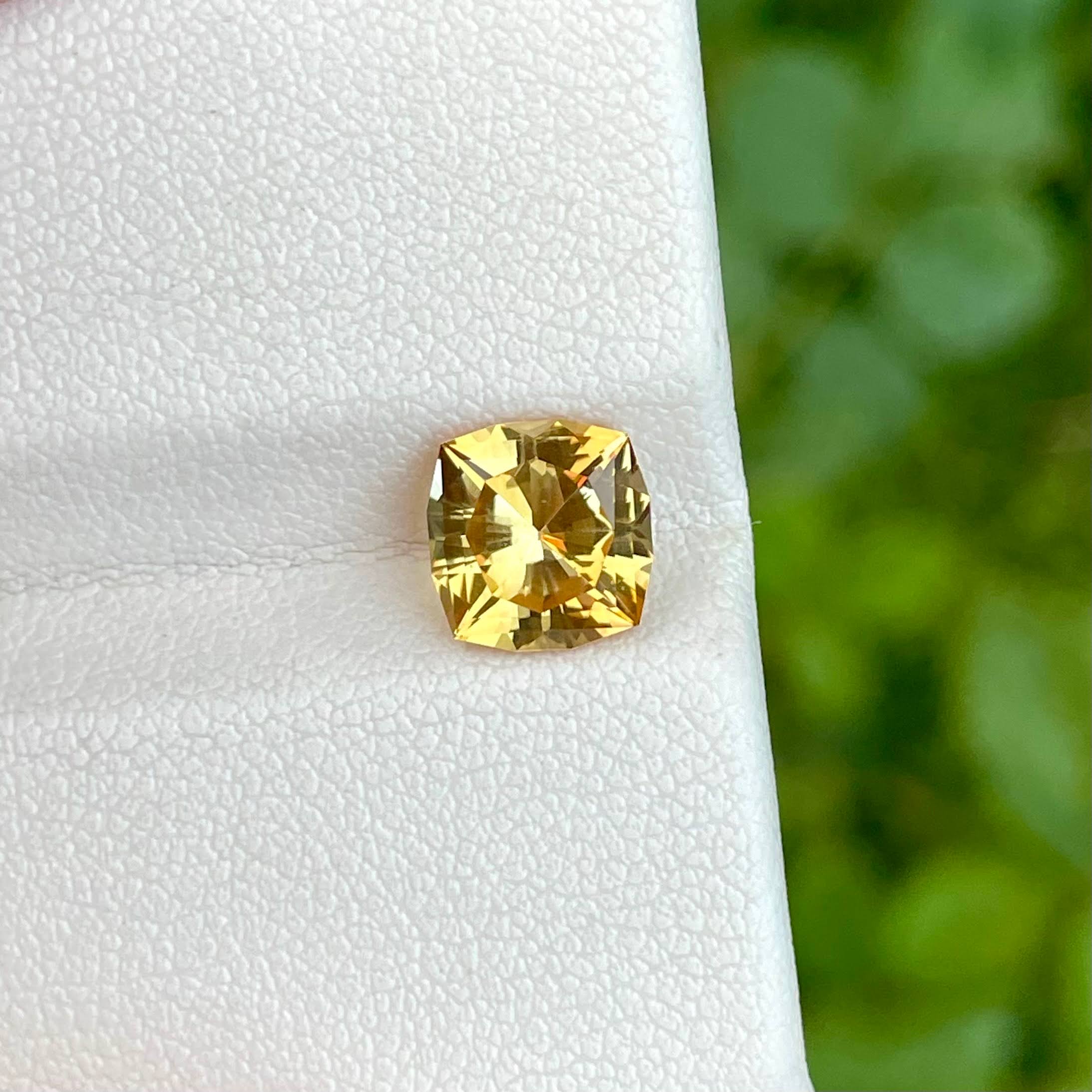 1.65 Carats Custom Precision Citrine