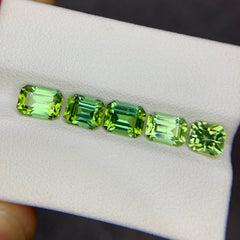 4.98ct Greenish Blue Afghan Tourmaline Lot