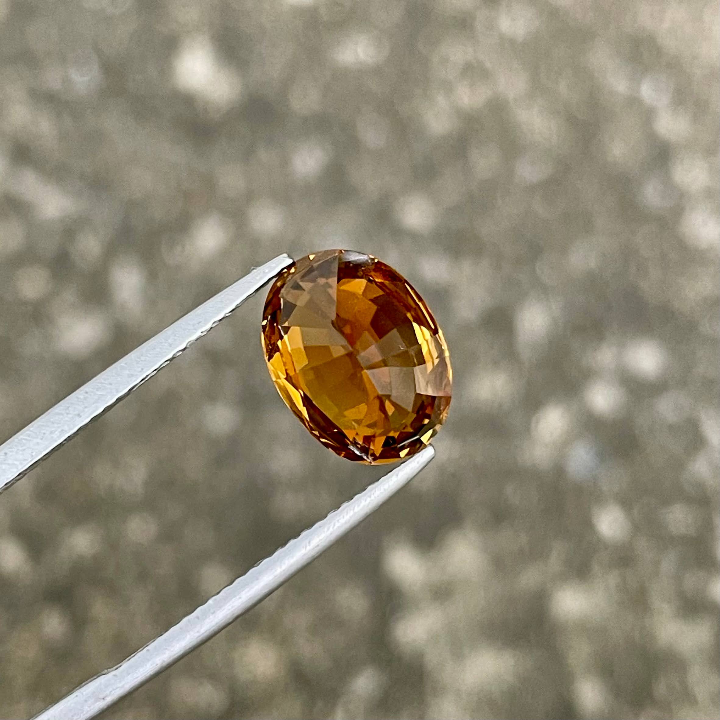 6.12 Carat Oval Chrysoberyl Gemstone