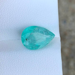 4.40ct Certified Paraiba Tourmaline Pear