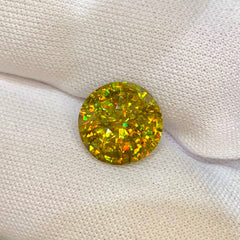 5.37ct Fancy Rainbow Sphene Round Cut