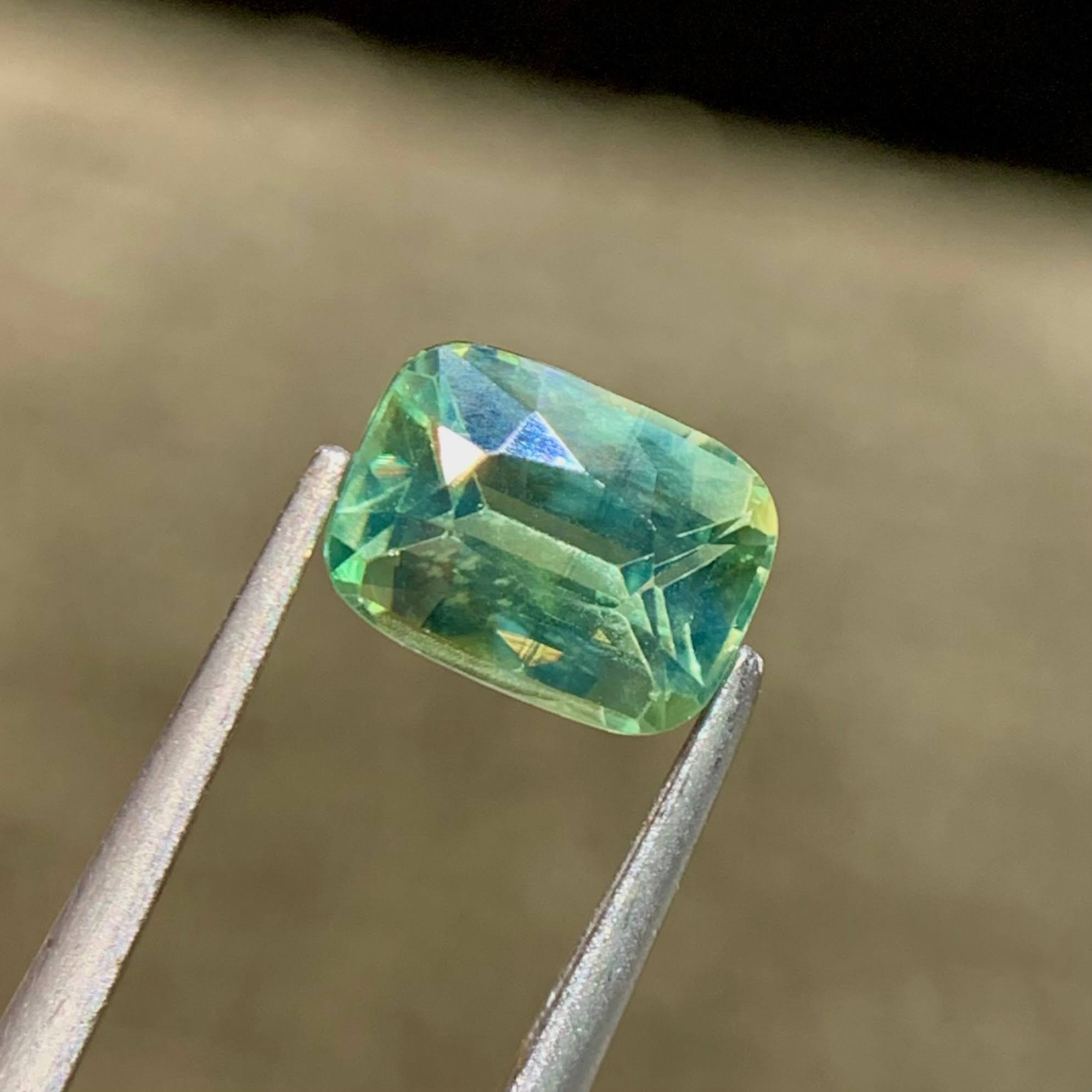 1.55Ct No Heat Teal Sapphire