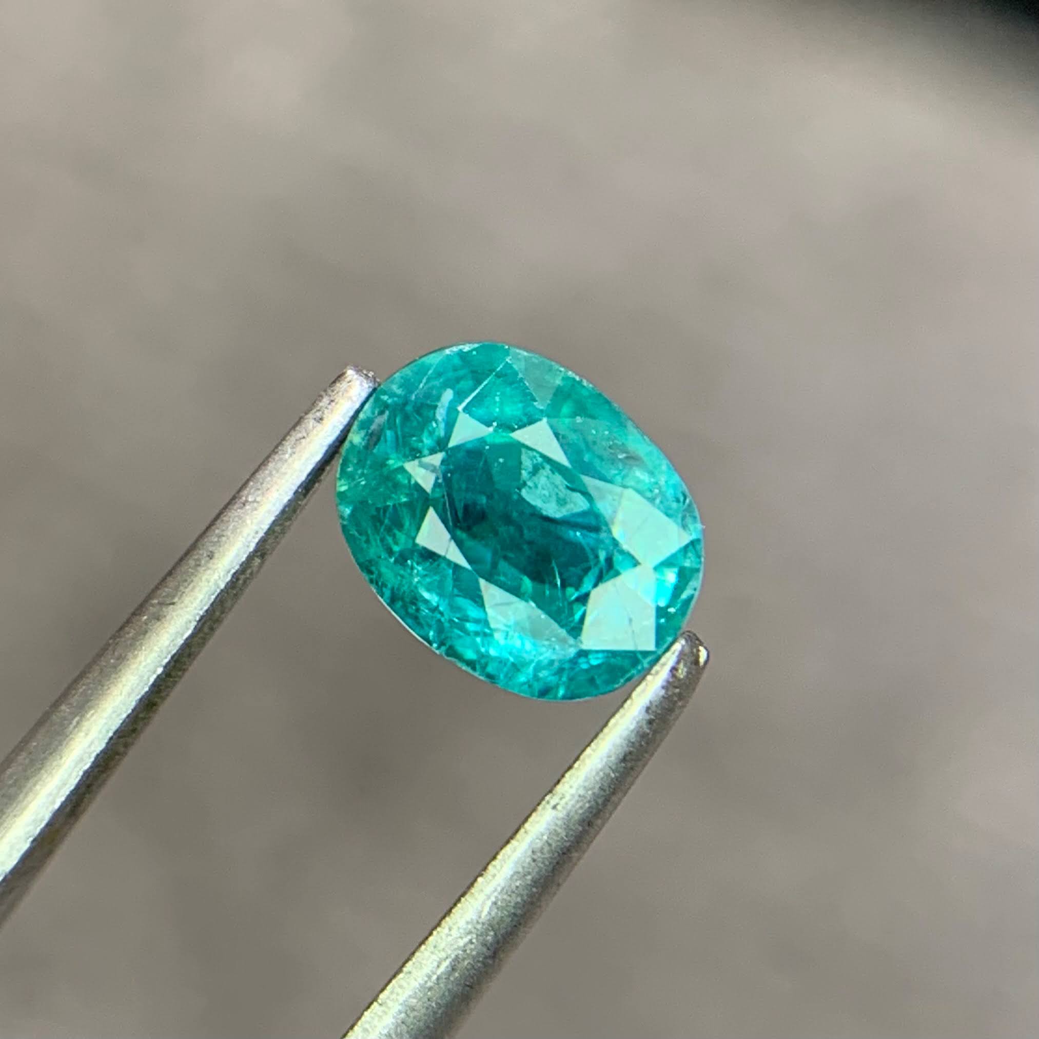 0.66 Ct Rare Blue Grandidierite Oval Cut