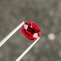 2.09 Carats Red Spinel Cushion Stone