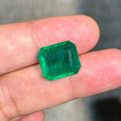 8.70 Carats Zambian Emerald Gemstone