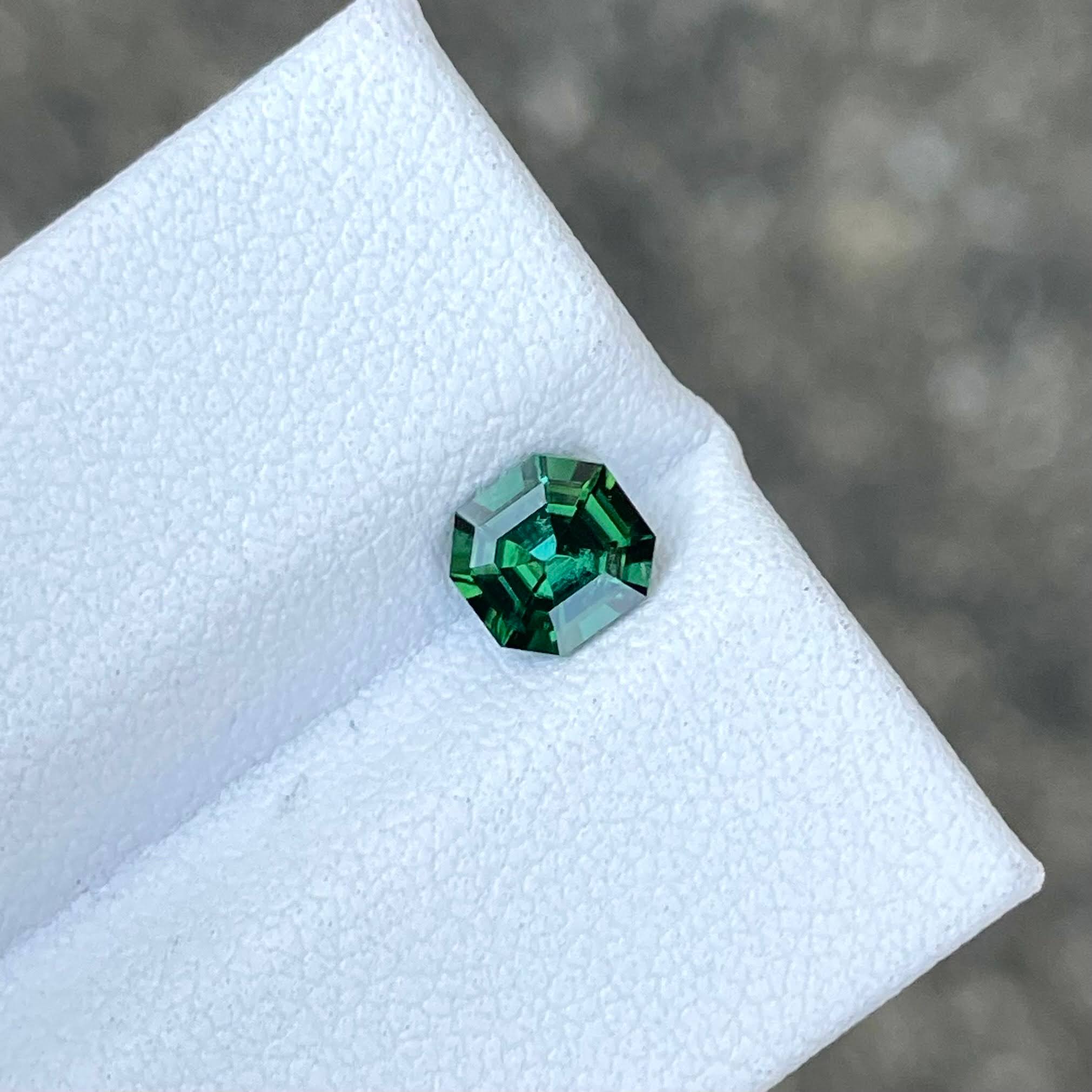 0.67 Carats Greenish Blue Tourmaline