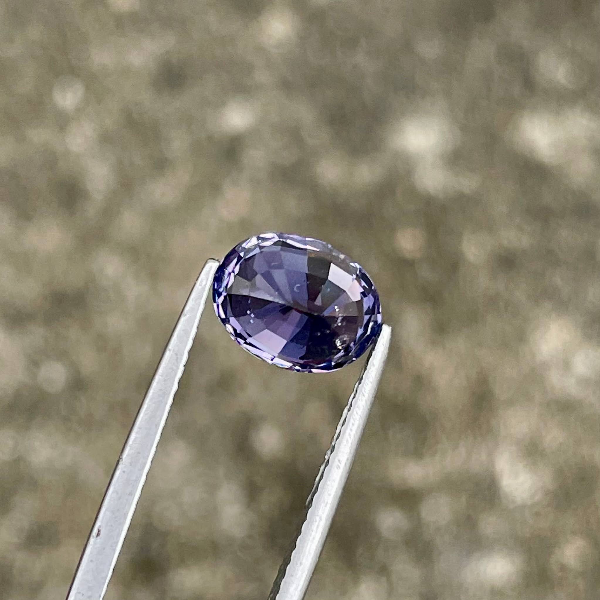 3.33 Carat Violet Purple Spinel Stone