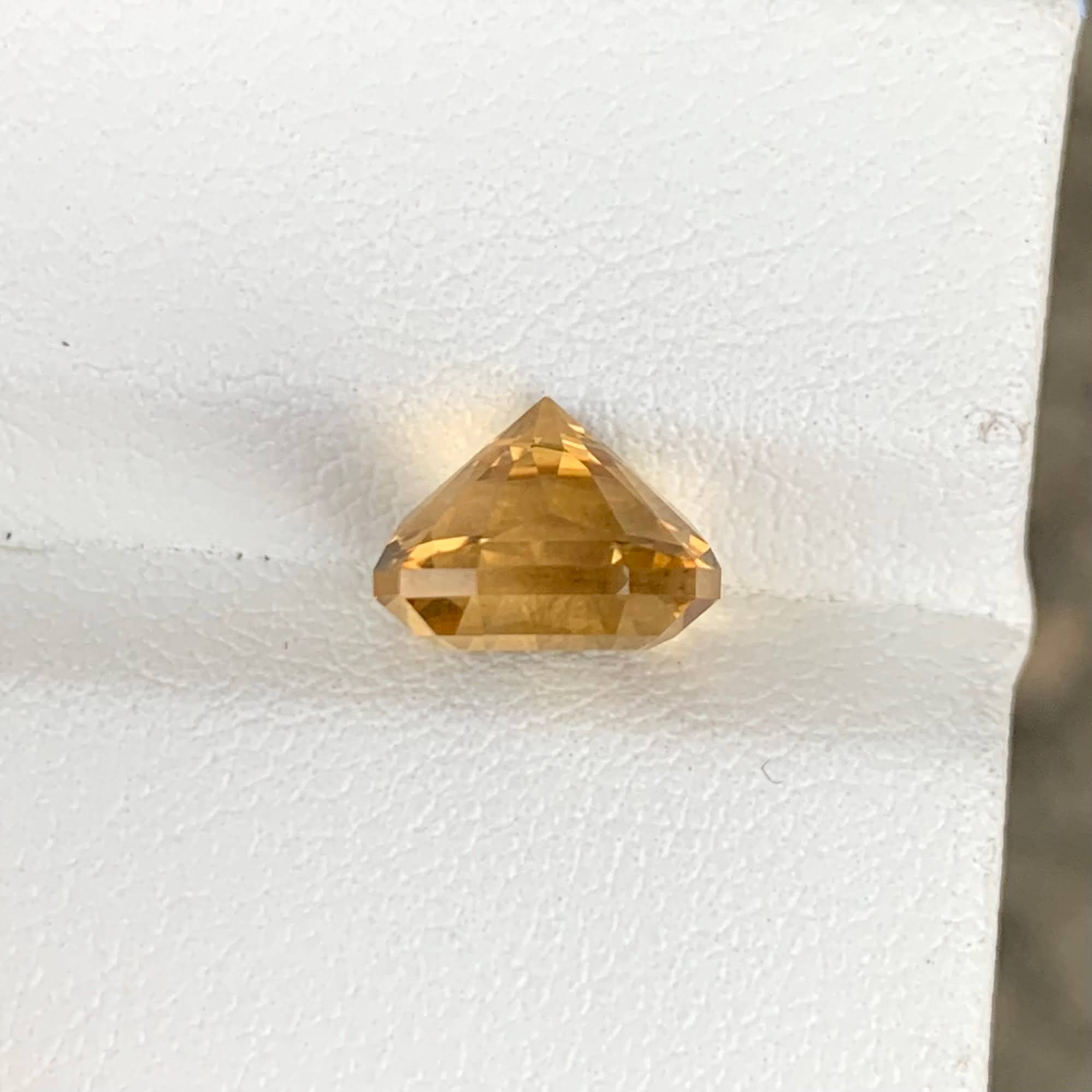 2.87Ct Fancy Cut Citrine