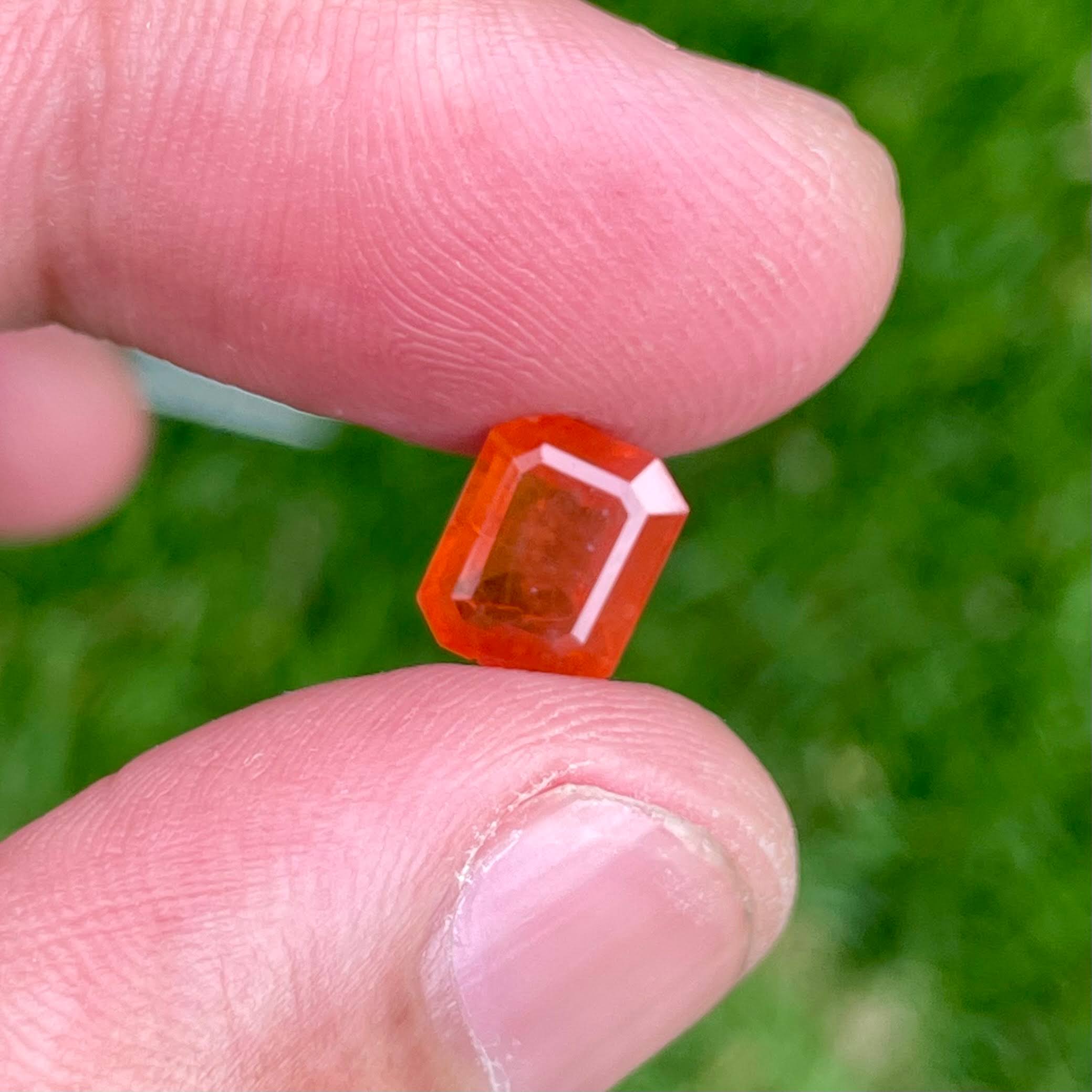 2.30 carats Rare Triplite Cut Stone