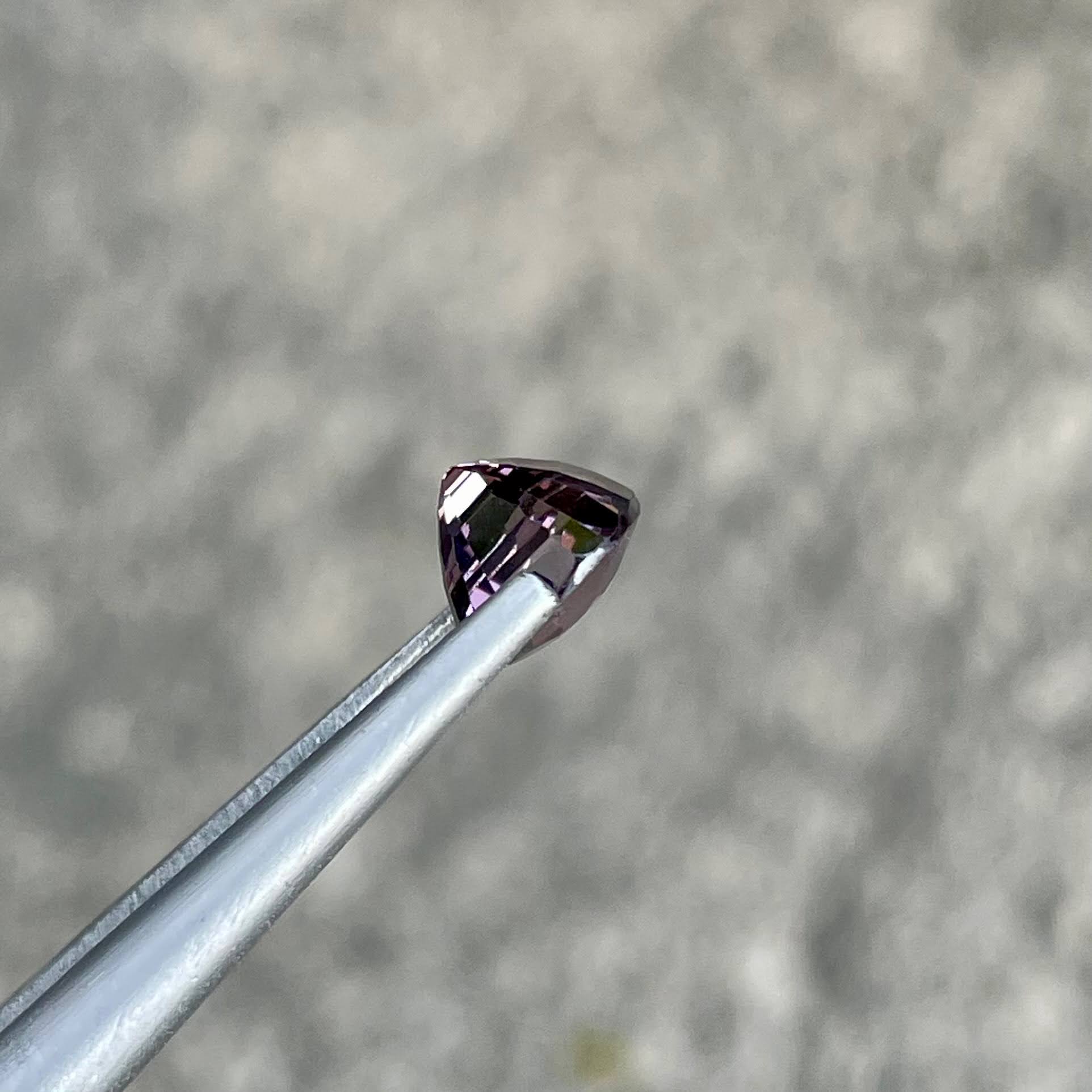 1.52 Carat Pinkish Purple Spinel Stone