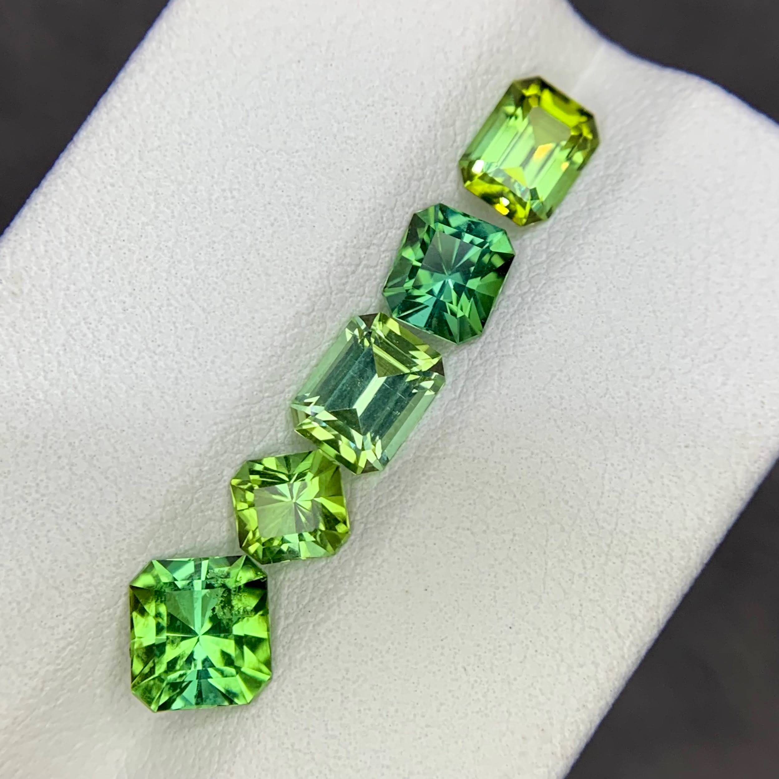 4.01 Ct Green Afghan Tourmaline Lot