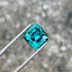 7.12 Carats Lagoon Blue Tourmaline Gem