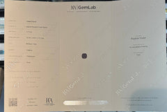 4.75 Carats Certified Purplish Spinel