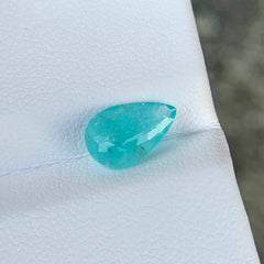 1.24 Ct ICA Certified Paraiba Tourmaline Pear