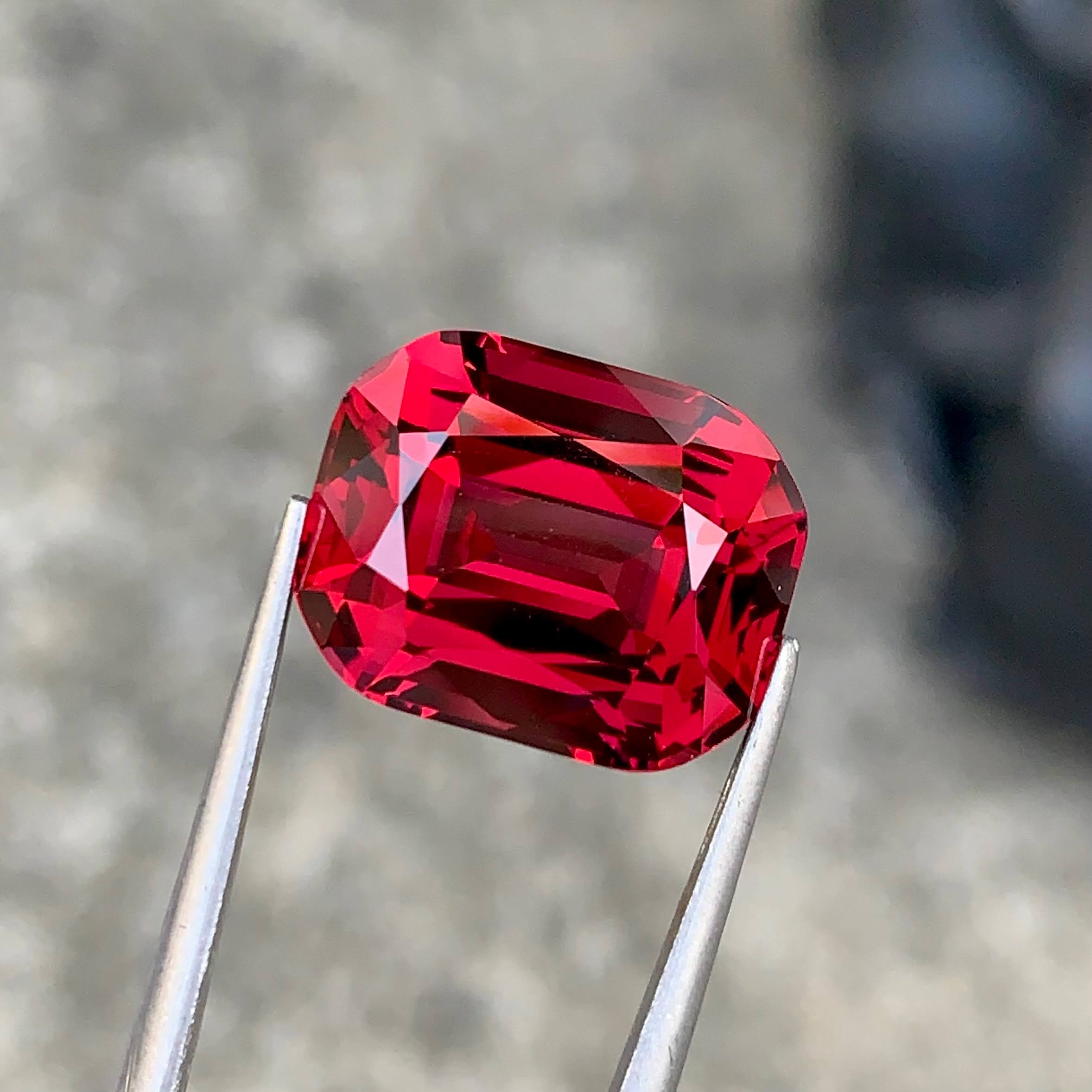 12.75Ct Bright Red Garnet