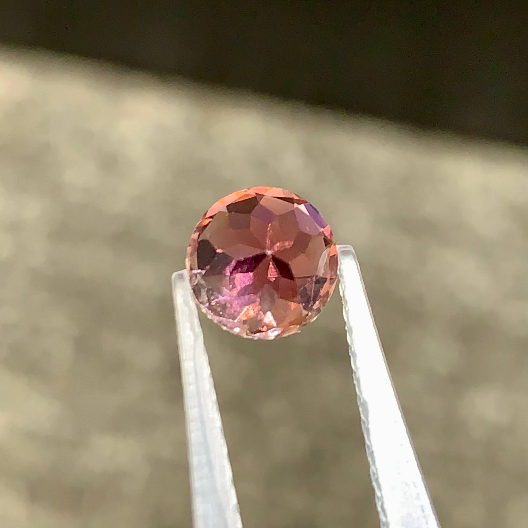 1.20Ct Orange Pink Tourmaline