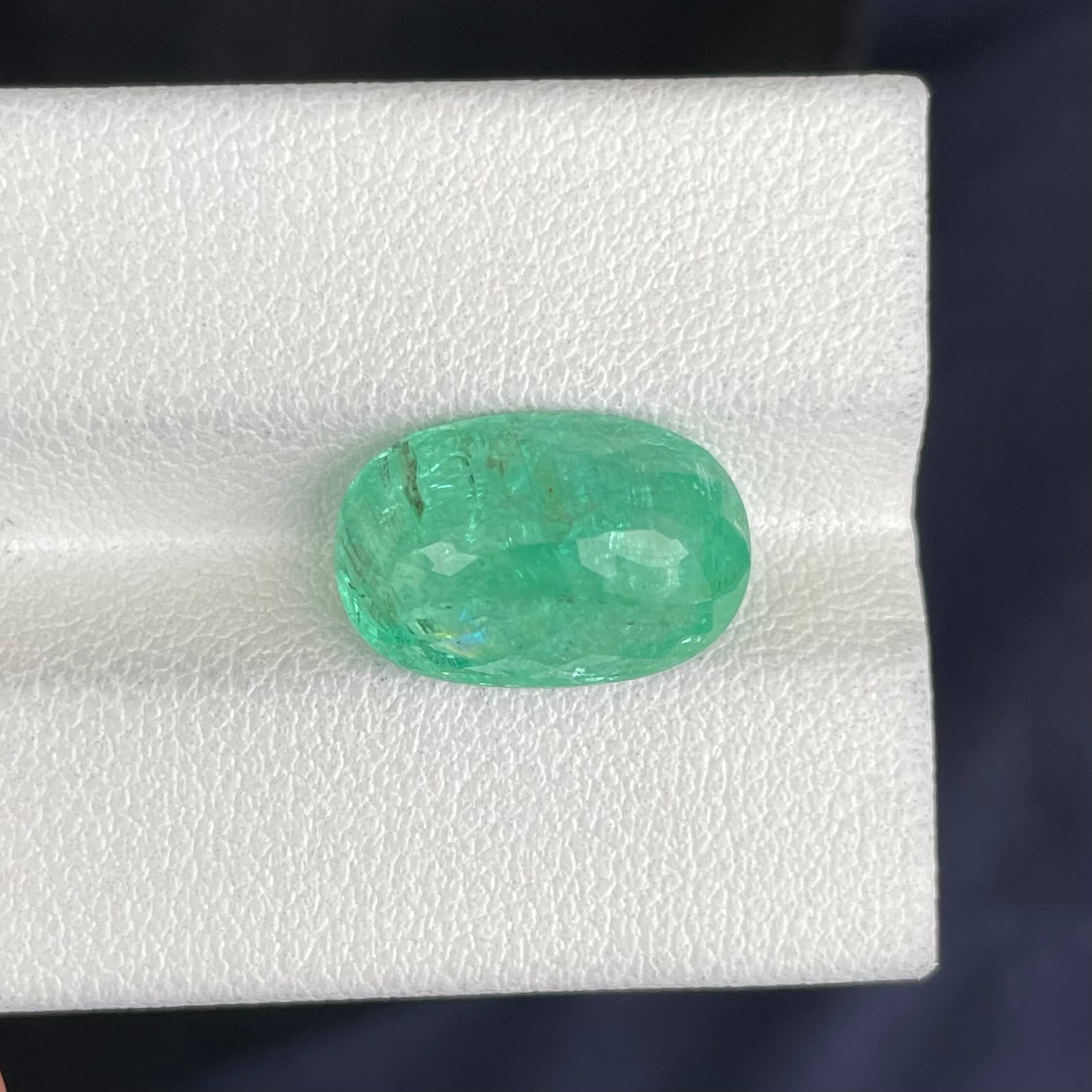 7.44 Carat Certified Paraiba Tourmaline