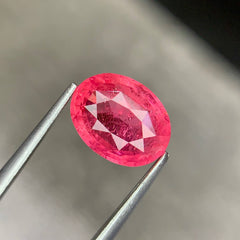 2.18 Ct Pinkish Red Mahenge Spinel Oval