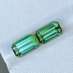 3.55 Carats Natural Tourmaline Pair