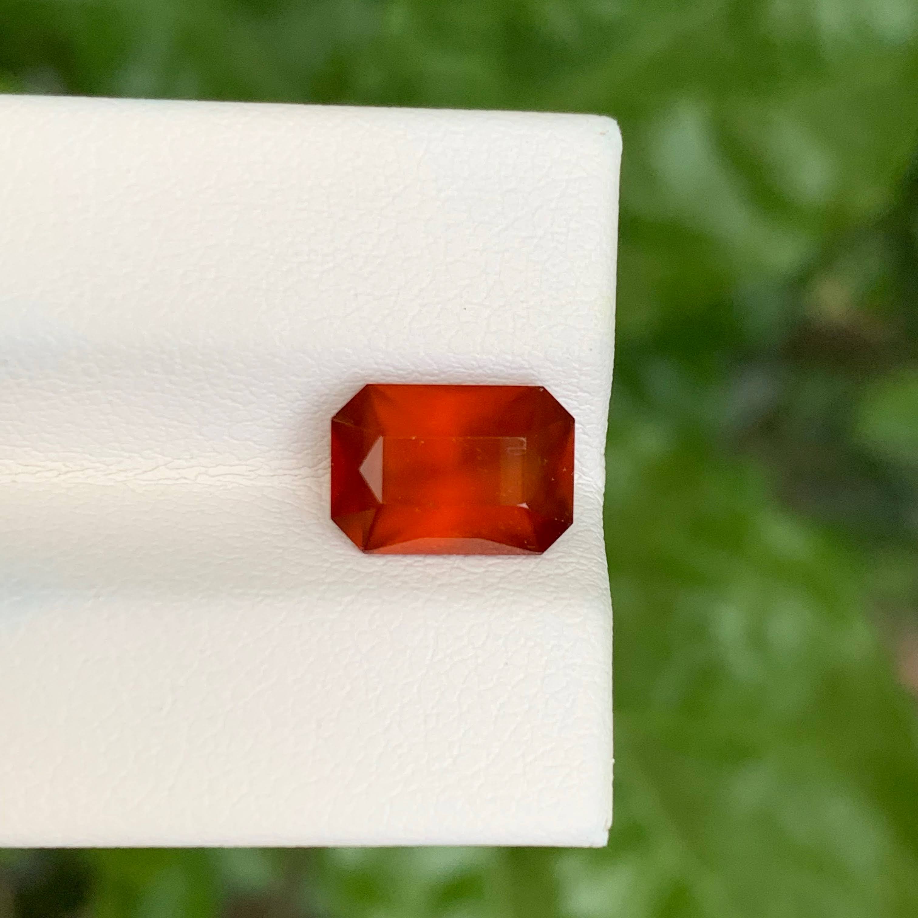 3.10 Carats Hessonite Garnet Stone