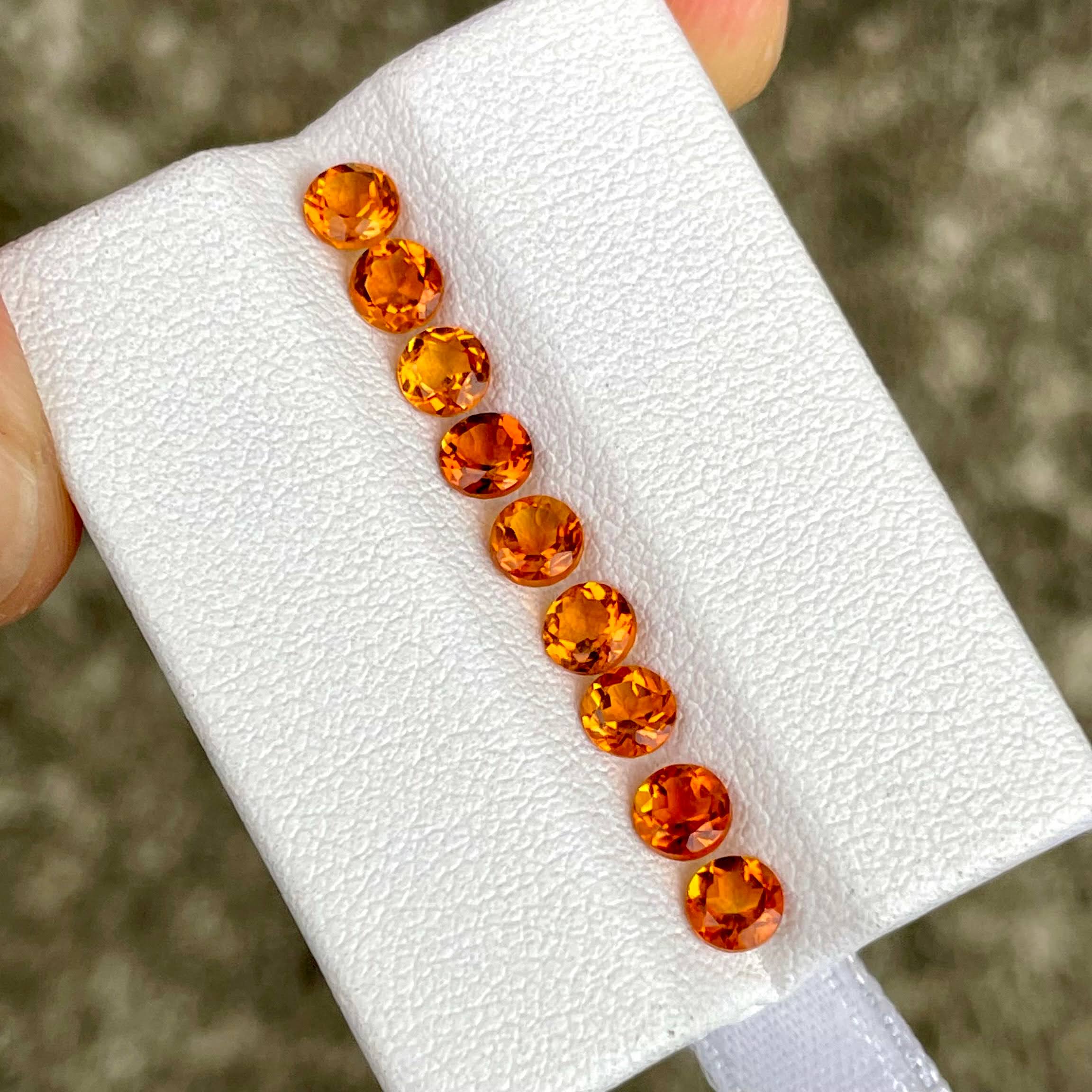 2.36 Carats Citrine Lot Round Cut