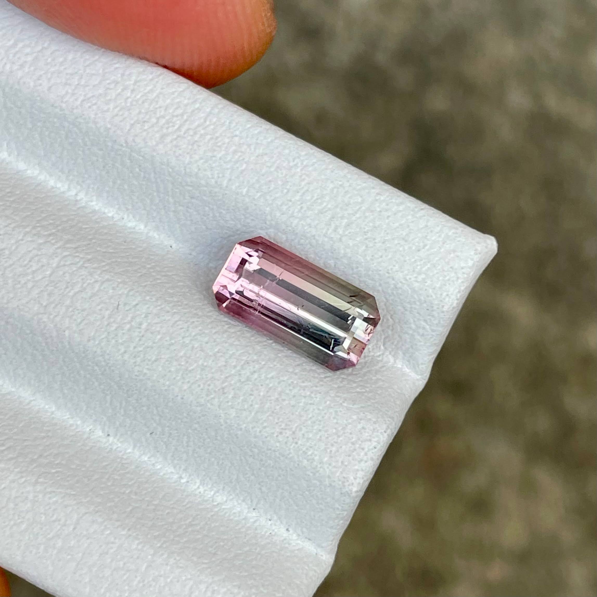 2.38 Carat Bi Color Tourmaline Stone