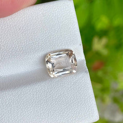 3.75 Carats Topaz Stone Cushion Cut