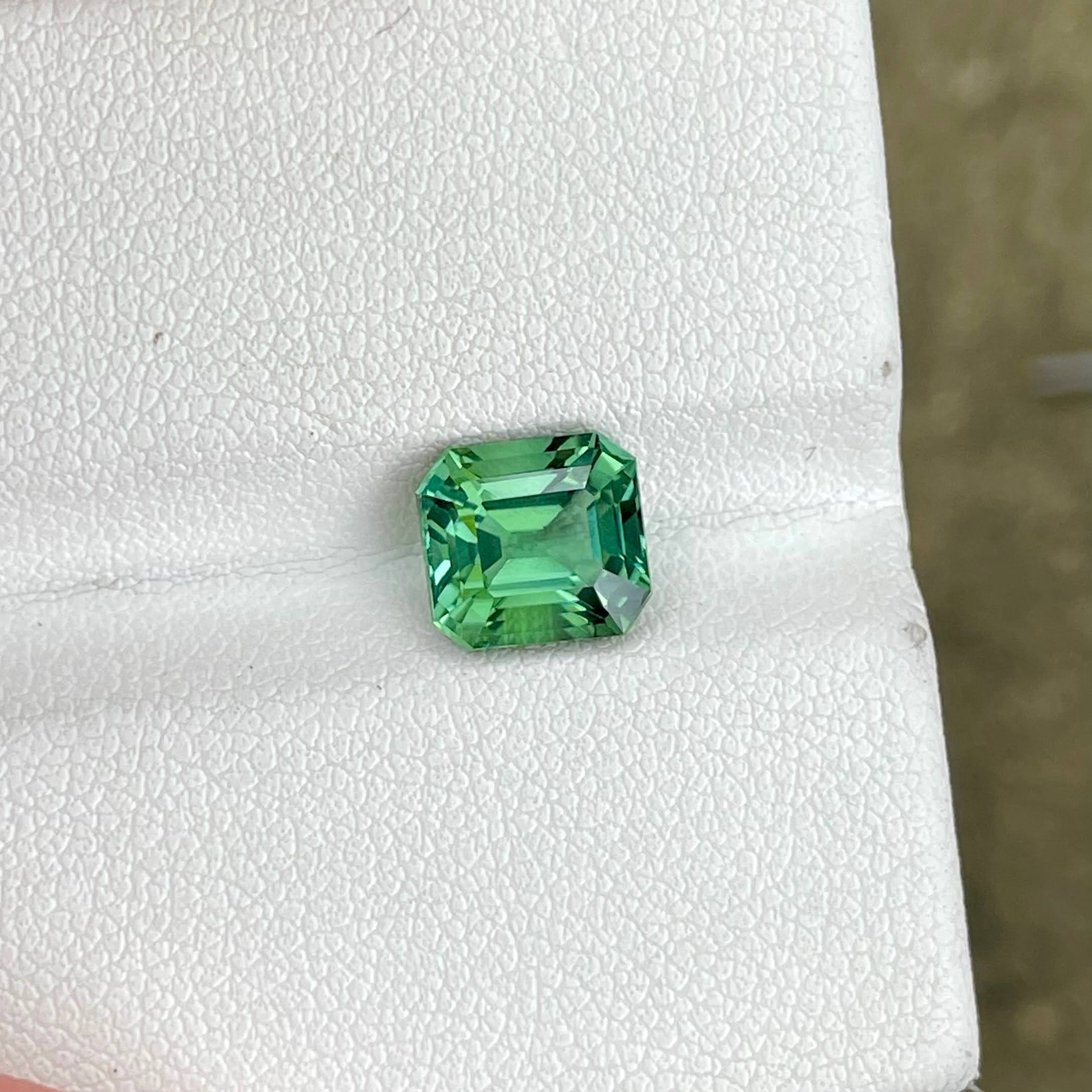 2.27 Carat Mint Green Tourmaline Stone