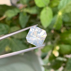 8.60 Carat Faceted Milky Quartz