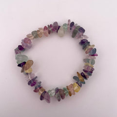 Handmade Fluorite Stone Beaded Bracelet