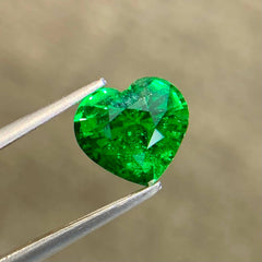 2.12Ct Green Tsavorite Heart