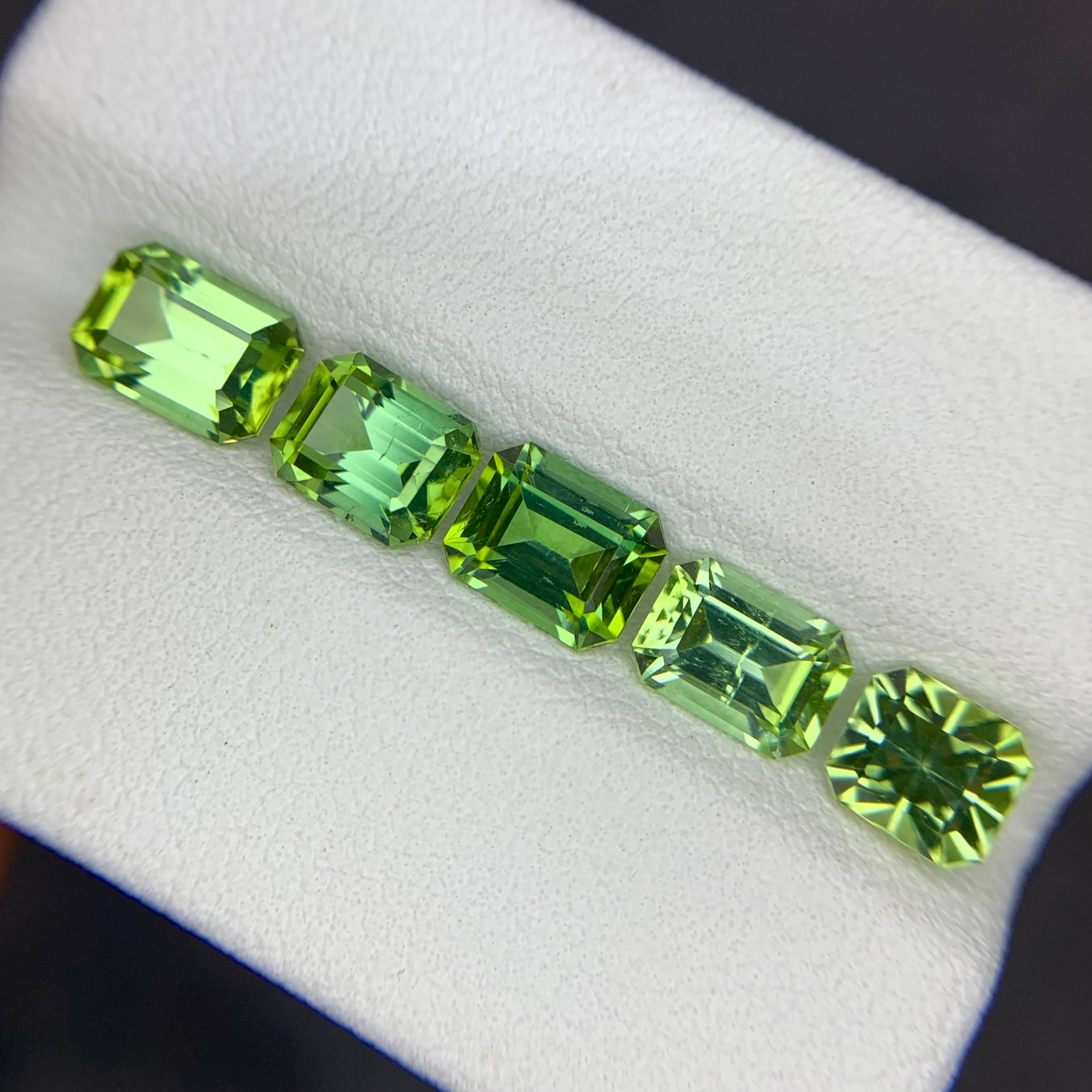 4.98ct Greenish Blue Afghan Tourmaline Lot